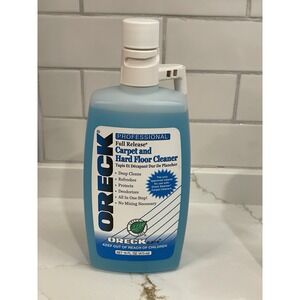 Oreck Professional Full Release Carpet & Hard Floor Cleaner 16 fl oz Steemer New